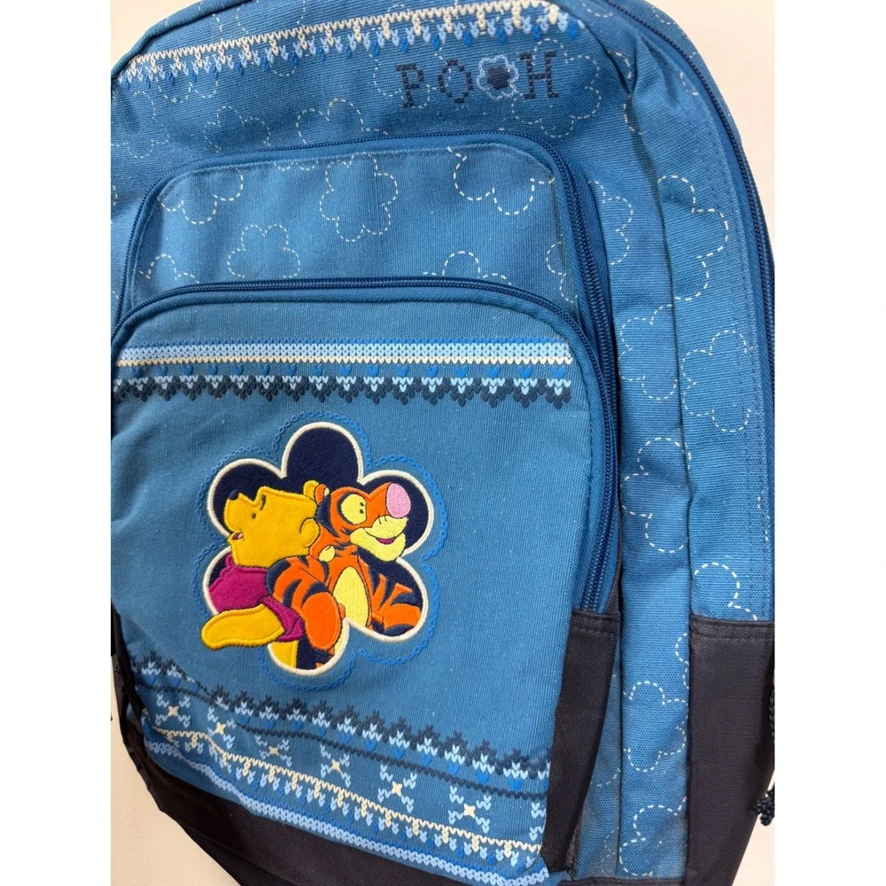 VTG NWT Winnie the Pooh Tigger Blue Disney Kids Backpack
